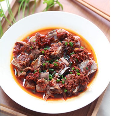 香菇酱蒸子排(图1)