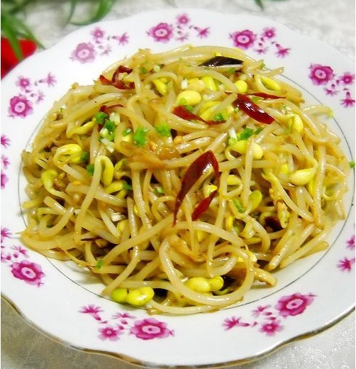 酸辣黄豆芽(图1)
