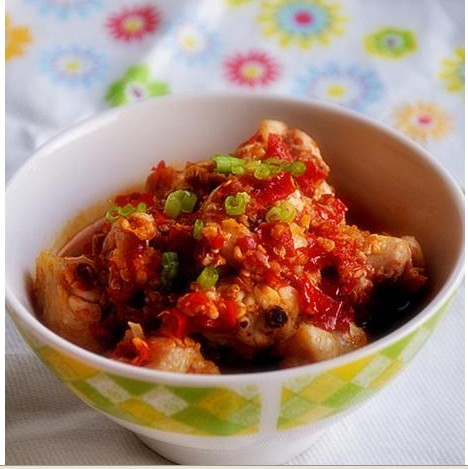 剁椒蒸鸡翅(图1)