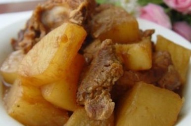 [佐料批发]白萝卜烧排骨，美食属于大家