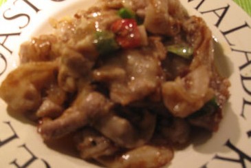 让人温馨而美味的沙茶炒猪肉